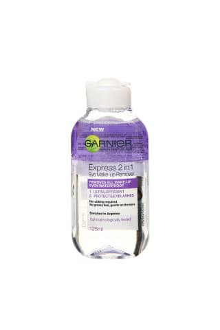 Akių makiažo valiklis GARNIER 2IN1 EXPRESS,125 ml