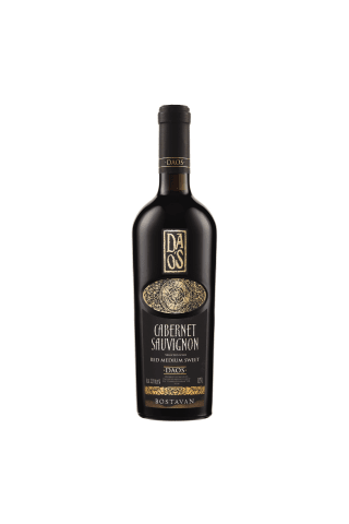 Sarkanvīns Daos Cabernet Sauvignon pussaldais 12% 0,75l