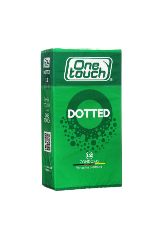 Prezervatyvai ONE TOUCH DOTTED, 12 vnt