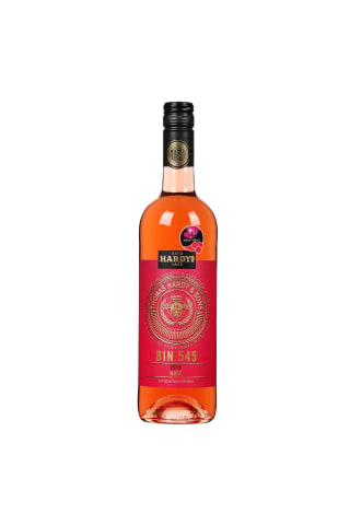 Rausvas pusiau saldus vynas HARDYS BIN 545 ROSE, 11%, 0,75 l