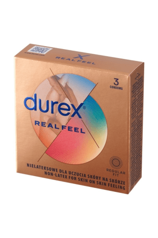 Prezervatyvai DUREX REAL FEEL N3