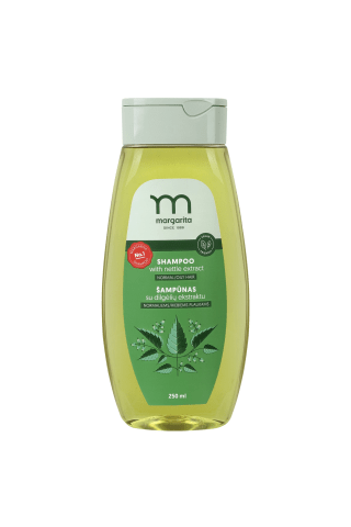 Šampūnas su dilgėlių ekstraktu MARGARITA, 0,25 l
