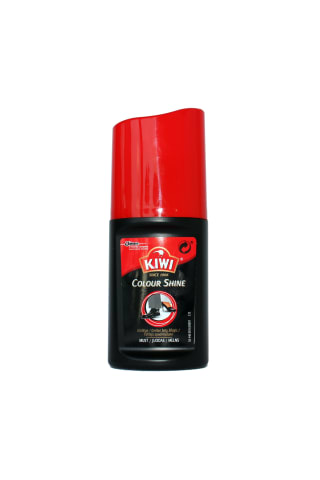 Juodas batų blizgiklis KIWI SHINE, 50 ml