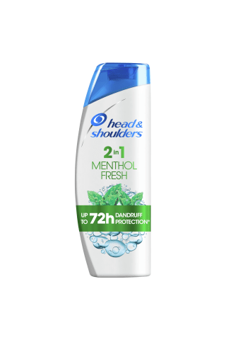Plaukų šampūnas H&S MENTHOL 2IN1, 225 ml