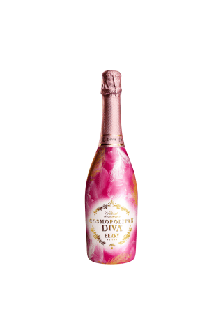 Dzirkstošais vīna saturošs dzēriens Cosmopolitan Diva Berry Fusion 6% 0,75l