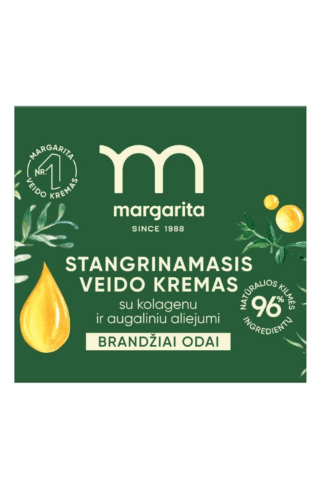 Veido kremas MARGARITA su kolagenu, 50 ml