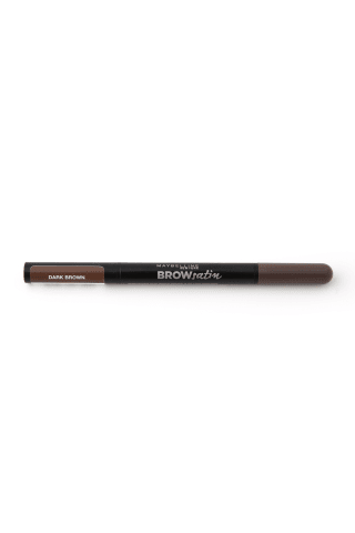 Uzacu zīmulis Maybelline brow satin duo 04 dark brown