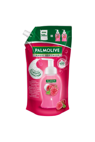 Palmolive Šķidrās Ziepes Magic Softness Raspberry Refill 500Ml