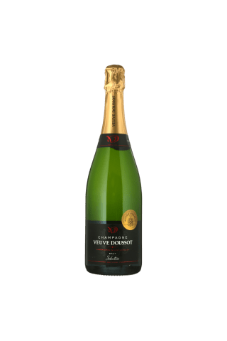 Šampanietis Veuve Doussot Champagne Brut Sélection pinot noir, pointe de chardonnay selection sausais 12,5% 0,75l
