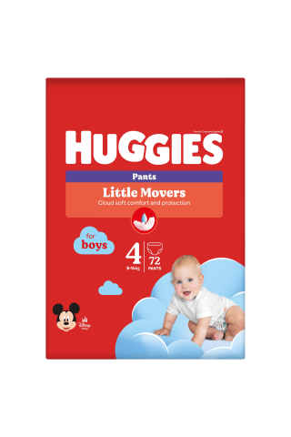 Huggies biksītes boy s4 9-14kg box 72