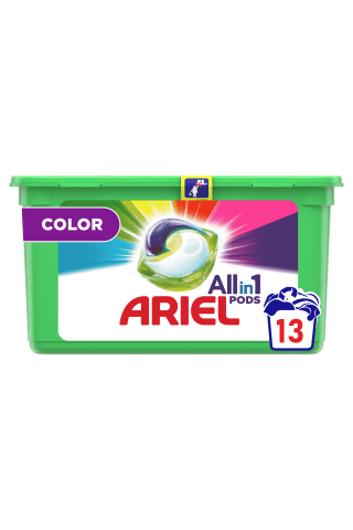 Veļas mazgājamās kapsulas Ariel color 14 gab.