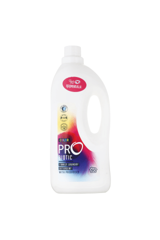 Koncentruotas skalbimo skystis spalvotiems audiniams su probiotikais PROBIOTIC COLOR, 1500 ml
