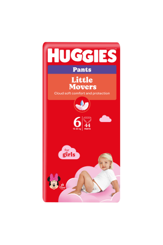 Sauskelnės-kelnaitės HUGGIES GIRLS (6) 15-25 kg, 36 vnt.