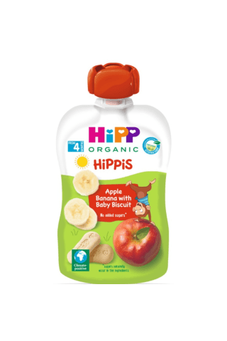 Õuna-ban.püree beebiküp.Bio Hippis Hipp