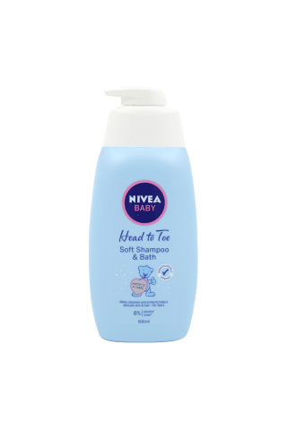 NIVEA Baby švelnus šampūnas ir vonios prausiklis kūdikiams