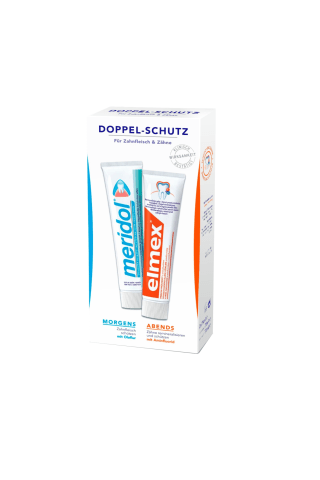Zobu Pasta Elmex / Meridol 2-Pack 75ml