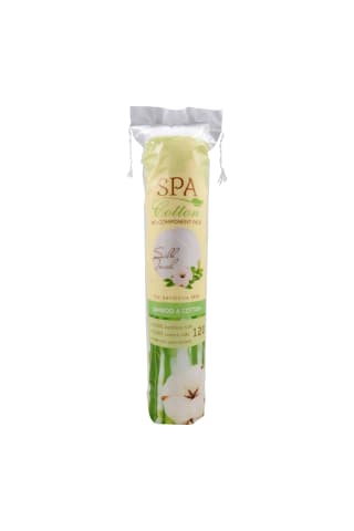 Vates plāksnītes Spa Cotton Bamboo & Cotton 120 gab.