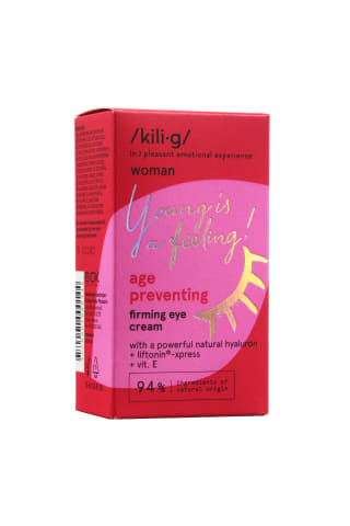 Stangrinamasis paakių kremas KILIG WOMAN AGE PREVENTING, 15 ml