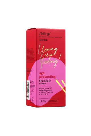 Stangrinamasis dieninis veido kremas KILIG WOMAN AGE PREVENTING, 50 ml