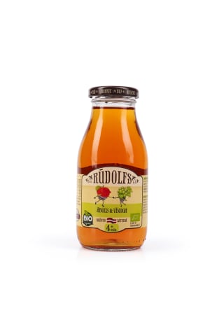 Biezsula Rūdolfs Bio ābolu, vīnogu 260ml