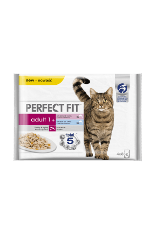 Konservi kaķiem Perfect Fit Adult 4x85g