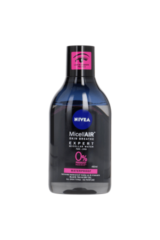 Micelārais ūdens Nivea MicellAir Expert Waterproof 400ml