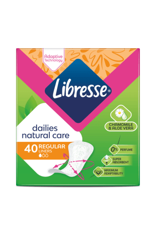 Ikdienas ieliktnīši Libresse natural normal 40gab.