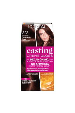 Matu krāsa Loreal casting 323