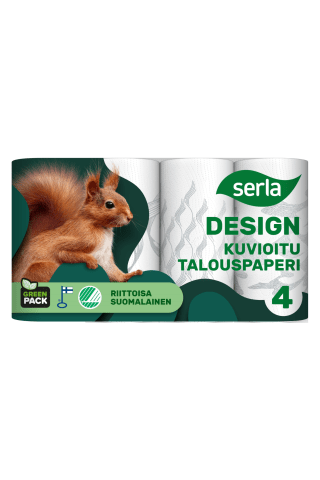 Popieriniai rankšluosčiai SERLA, 4 vnt