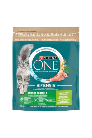 Sausas kačių ėdalas ONE INDOOR, 800 g