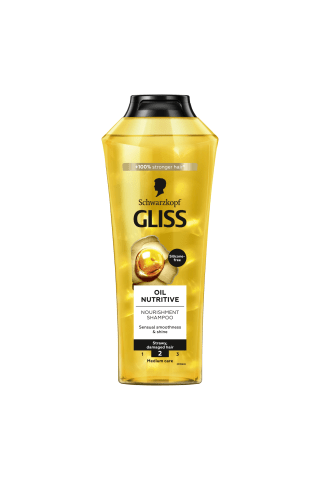Šampūns Gliss Kur Oil Nutritive 400ml