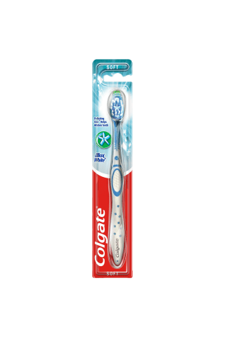 Dantų šepetėlis COLGATE MAX WHITE SOFT, 1 vnt.