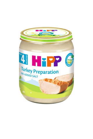 Biezenis Hipp bio ar tītara gaļu, no 4mēn., 125g