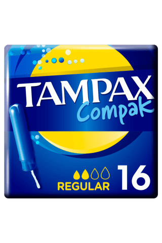 Tamponai TAMPAX COMPAK REGULAR, 16 vnt