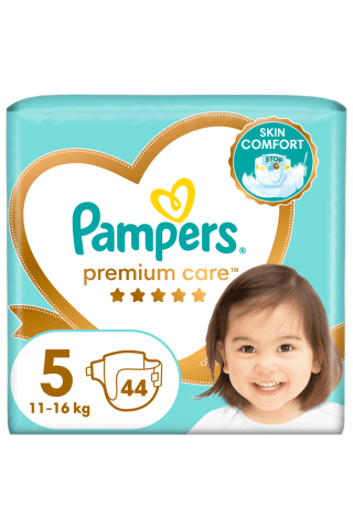 Sauskelnės PAMPERS PREMIUM CARE JUNIOR (5) 11-25 kg, 44 vnt.