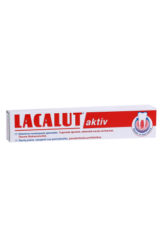 Zobu pasta Lacalut activ tikai pieaugušajiem 75ml