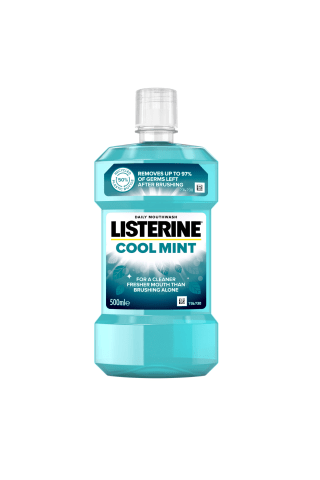 Burnos skalavimo skystis LISTERINE COOLMINT, 0,5 l