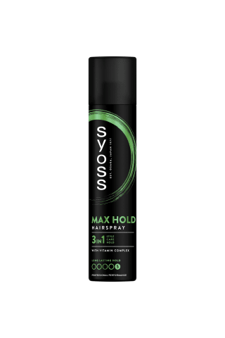 Plaukų lakas SYOSS MAX HOLD, 0,3 l