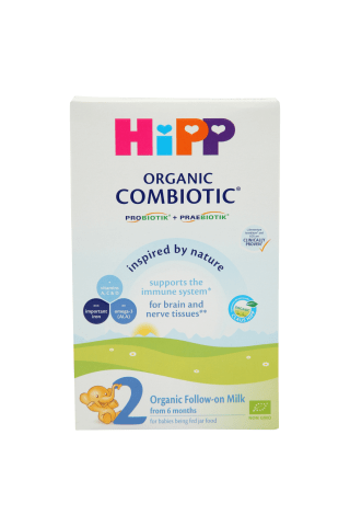 Ekologiškas tolesnio maitinimo pieno mišinys nuo 6 mėn.HiPP2 Combiotic,300g
