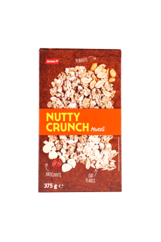 Musli Rimi grauzdēts ar riekstiem 375g