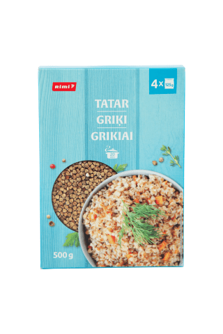 Grikių kruopos RIMI, 4 vnt. × 125 g, 500 g