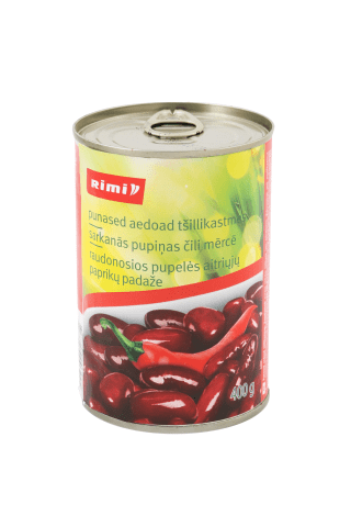 Pupiņas Rimi sarkanās čili mērcē 400g/240g