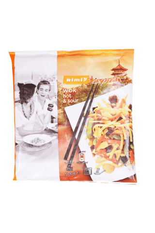 Maltīte Rimi WOK asi skābā saldēta 500g