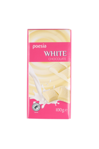 Baltasis šokoladas POESIA, 100 g