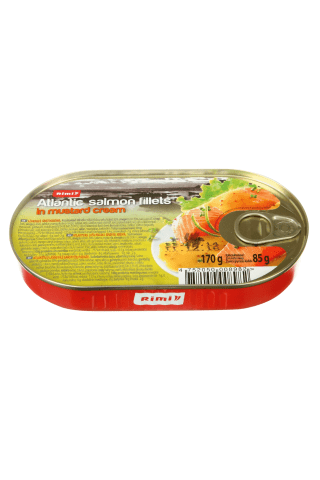 Laša fileja sinepju krēmā Rimi 170g