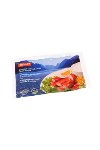 Surimi nūjiņas Rimi ar krabju garšu atdzesētas 200g