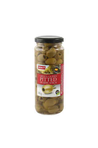 Olīvas, Rimi, zaļās, b.kaul. 345g/160g