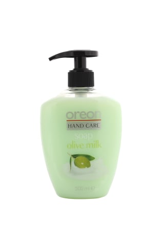 Skystas muilas OREON OLIVE & MILK, 500 ml