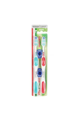 Zobu birstes Oreon dent soft 2-pack