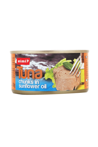 Tunča gabaliņi Rimi eļļā 185g/130g